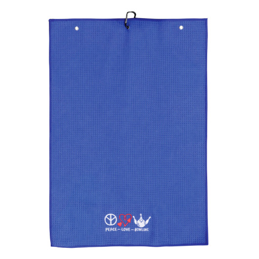 Tee Time Golf Towels Royal Blue